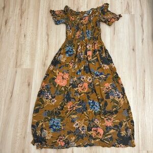Dress, floral, size medium